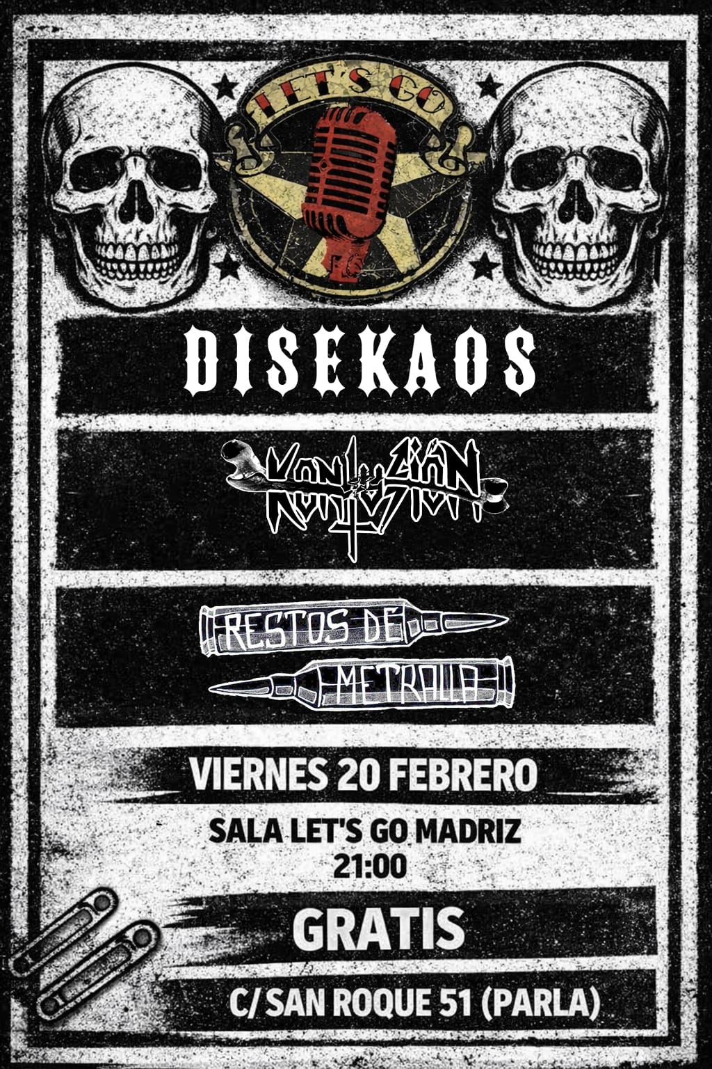 Concierto Parla 20 de febrero